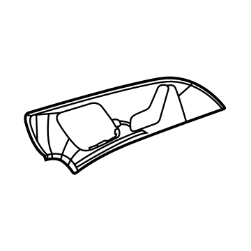 Mercedes-Benz 167-720-72-02 Trim Panel