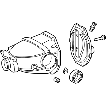 Mercedes-Benz 210-350-72-62-80 Differential Assembly