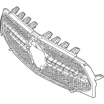 Mercedes-Benz 118-880-09-02 Grille Assembly