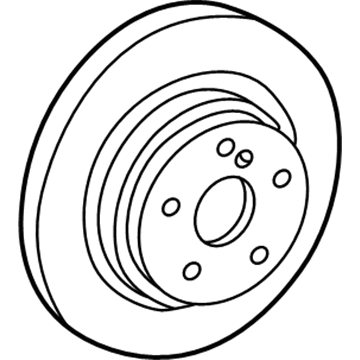 Mercedes-Benz S500 Brake Disc - 220-423-01-12-64