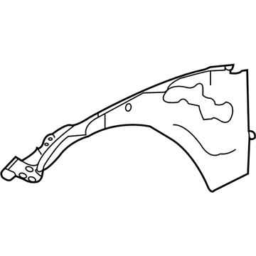 Mercedes-Benz 221-620-01-33 Upper Reinforcement