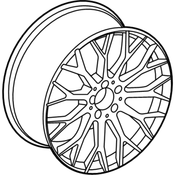 Mercedes-Benz 190-401-28-00-7X36 Wheel