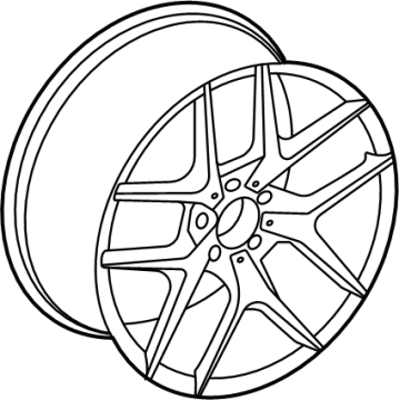 Mercedes-Benz 190-401-03-00-7X45 Wheel