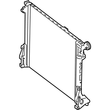 Mercedes-Benz Radiator - 204-500-22-03