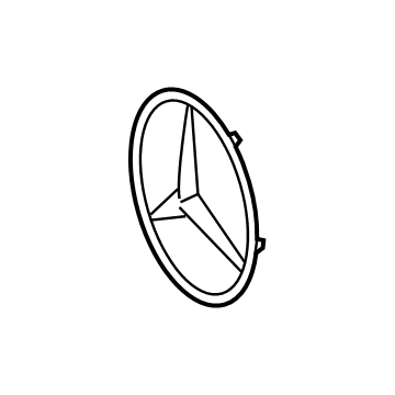 Mercedes-Benz 000-888-00-00 Emblem Assembly