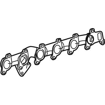 2006 Mercedes-Benz E320 Exhaust Manifold - 648-142-02-01