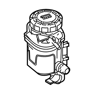 Mercedes-Benz CLA45 AMG Coolant Reservoir - 139-200-85-00