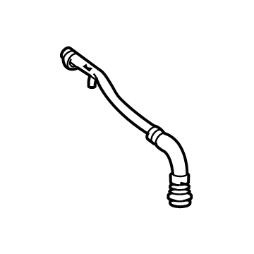 Mercedes-Benz 177-501-38-01 Coolant Hose