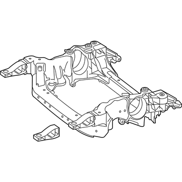 2020 Mercedes-Benz S450 Axle Beam - 222-620-01-87