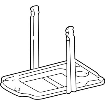 1998 Mercedes-Benz SLK230 Battery Trays - 170-620-01-18