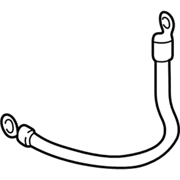 Mercedes-Benz 124-540-00-31 Negative Cable