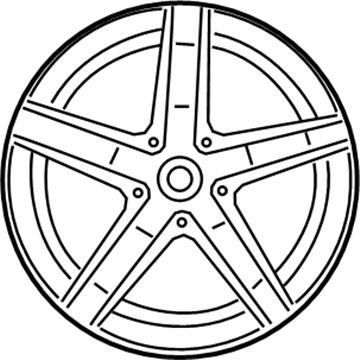 Mercedes-Benz 222-401-09-00-7X21 Wheel