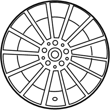 Mercedes-Benz 222-401-02-00-7X21 Wheel