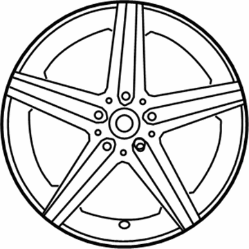 Mercedes-Benz 222-401-05-00-64-7X21 Wheel