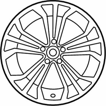 Mercedes-Benz 217-401-02-02-7X21 Wheel