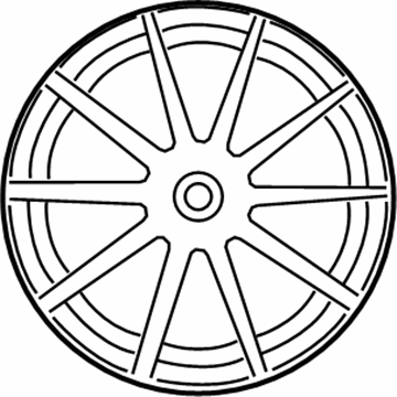 Mercedes-Benz 222-401-07-00-7X21 Wheel