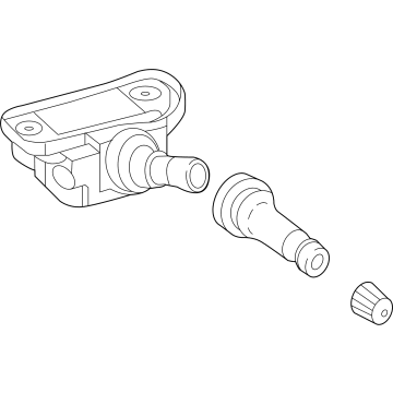 Mercedes-Benz TPMS Sensor - 000-905-87-06