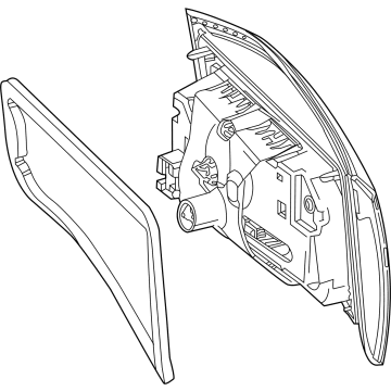 Mercedes-Benz 247-906-39-01 Combination Lamp Assembly