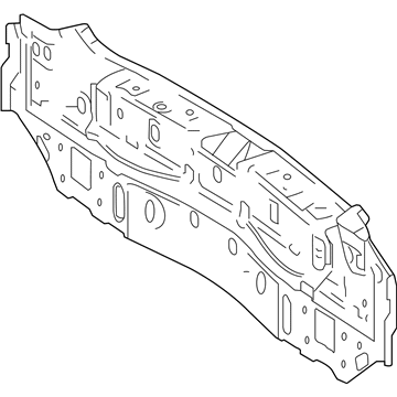 Mercedes-Benz 156-640-00-00 Rear Body Panel