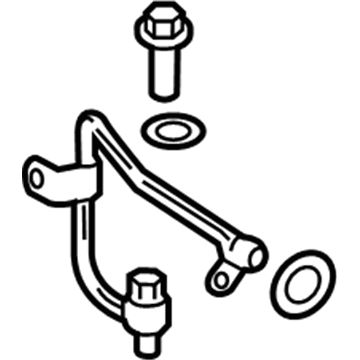 Mercedes-Benz 271-090-04-77 Oil Feed Tube