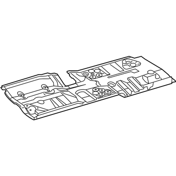 Mercedes-Benz S63 AMG Floor Pan - 217-610-52-00