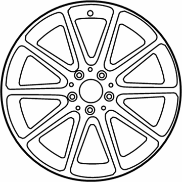 Mercedes-Benz GLE63 AMG Alloy Wheels - 166-401-27-00-7X21