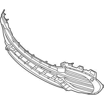 Mercedes-Benz 297-885-41-00 Lower Grille