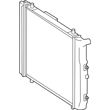 2017 Mercedes-Benz G550 Radiator - 463-500-37-00