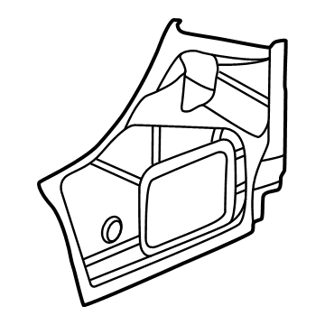 Mercedes-Benz 223-630-52-00 Lower Extension