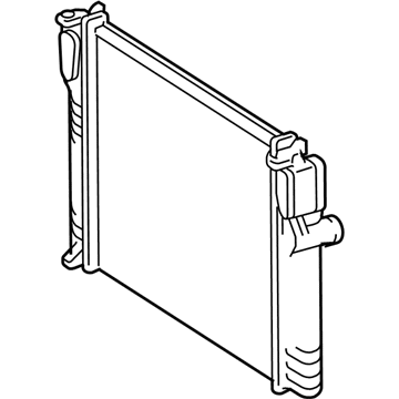 Mercedes-Benz E320 Radiator - 211-500-32-02