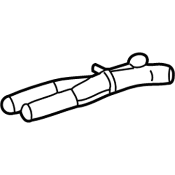 Mercedes-Benz Muffler - 230-490-01-22