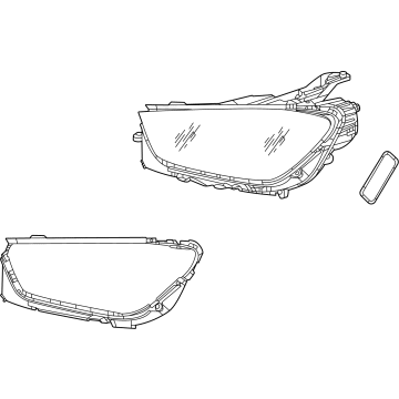 Mercedes-Benz 167-906-94-04 Headlamp Assembly