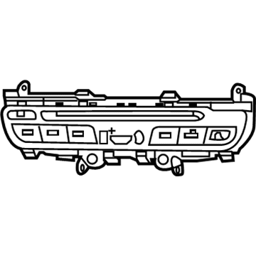 Mercedes-Benz E400 Hazard Warning Switches - 213-905-65-08