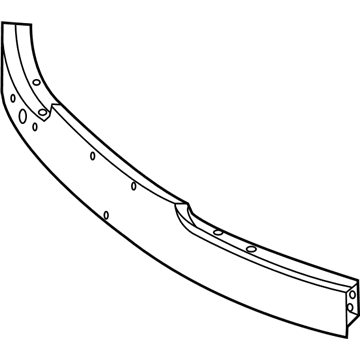 Mercedes-Benz 222-620-36-01 Impact Bar