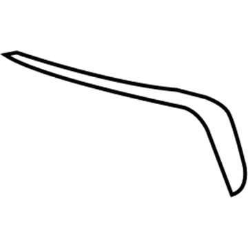 Mercedes-Benz 222-885-05-38 Side Spoiler