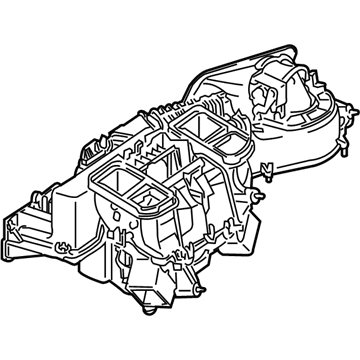 Mercedes-Benz 171-830-05-03 Evaporator Case