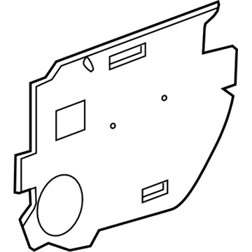 Mercedes-Benz 164-727-00-00 Insulation