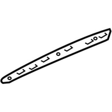 Mercedes-Benz 164-720-06-22-7H85 Lower Molding