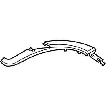 Mercedes-Benz 223-694-36-00 Side Trim