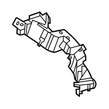 Mercedes-Benz 223-694-00-00 Package Tray Support