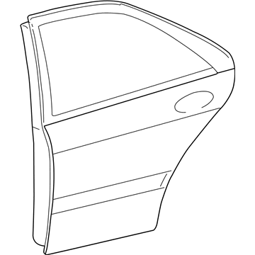 Mercedes-Benz 220-730-03-05-28 Door Shell