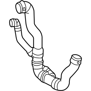 Mercedes-Benz CLS63 AMG S Radiator Hose - 212-501-57-84