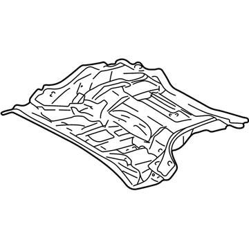 Mercedes-Benz C32 AMG Floor Pan - 203-610-08-61