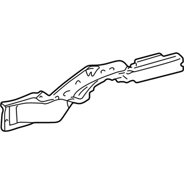 Mercedes-Benz 203-610-02-10 Sidemember Assembly