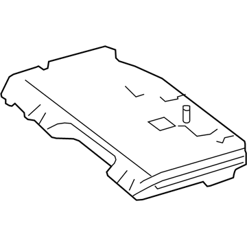 2015 Mercedes-Benz S65 AMG Battery Trays - 222-610-03-29