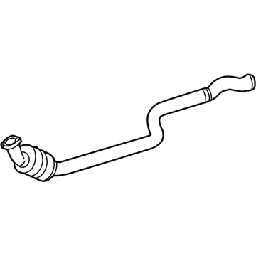 Mercedes-Benz E63 AMG S Catalytic Converter - 212-490-45-47-64