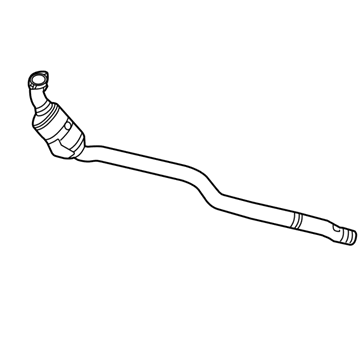 Mercedes-Benz E63 AMG S Catalytic Converter - 212-490-46-47-64