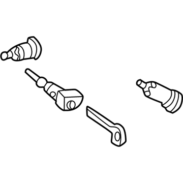 Mercedes-Benz 203-890-01-67 Lock Cylinder