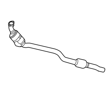 2012 Mercedes-Benz E550 Catalytic Converter - 212-490-30-47