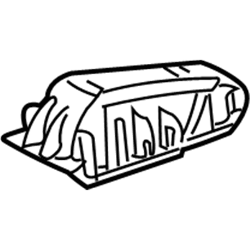 Mercedes-Benz 220-840-05-74 Storage Compart